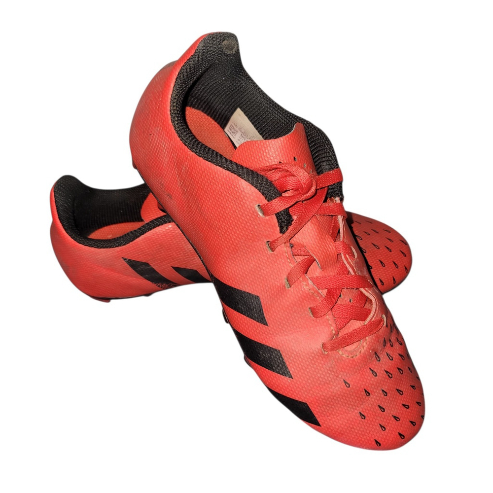 Adidas Predator Red Soccer Cleats Size 4.5 Men's